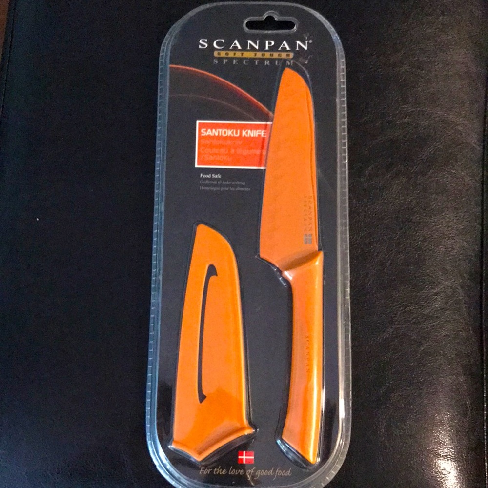 ScanPan Soft Touch Spectrum Santoku Knife